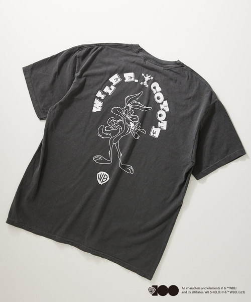 JOURNAL STANDARD relume(ジャーナルスタンダード レリューム)の「【WARNER BROS.】別注 プリントTシャツ(Tシャツ/カットソー・メンズ・ブラック系その他/ブラック/ホワイト/ホワイト系その他・MEDIUM/LARGE)」の7枚目の写真