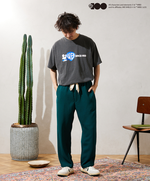 JOURNAL STANDARD relume(ジャーナルスタンダード レリューム)の「【WARNER BROS.】別注 プリントTシャツ(Tシャツ/カットソー・メンズ・ブラック系その他/ブラック/ホワイト/ホワイト系その他・MEDIUM/LARGE)」の8枚目の写真