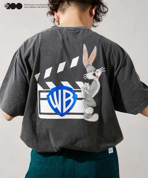 JOURNAL STANDARD relume(ジャーナルスタンダード レリューム)の「【WARNER BROS.】別注 プリントTシャツ(Tシャツ/カットソー・メンズ・ブラック系その他/ブラック/ホワイト/ホワイト系その他・MEDIUM/LARGE)」の11枚目の写真