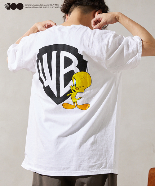 JOURNAL STANDARD relume(ジャーナルスタンダード レリューム)の「【WARNER BROS.】別注 プリントTシャツ(Tシャツ/カットソー・メンズ・ブラック系その他/ブラック/ホワイト/ホワイト系その他・MEDIUM/LARGE)」の15枚目の写真