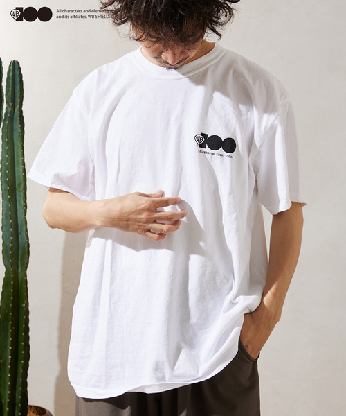JOURNAL STANDARD relume(ジャーナルスタンダード レリューム)の「【WARNER BROS.】別注 プリントTシャツ(Tシャツ/カットソー・メンズ・ブラック系その他/ブラック/ホワイト/ホワイト系その他・MEDIUM/LARGE)」の16枚目の写真
