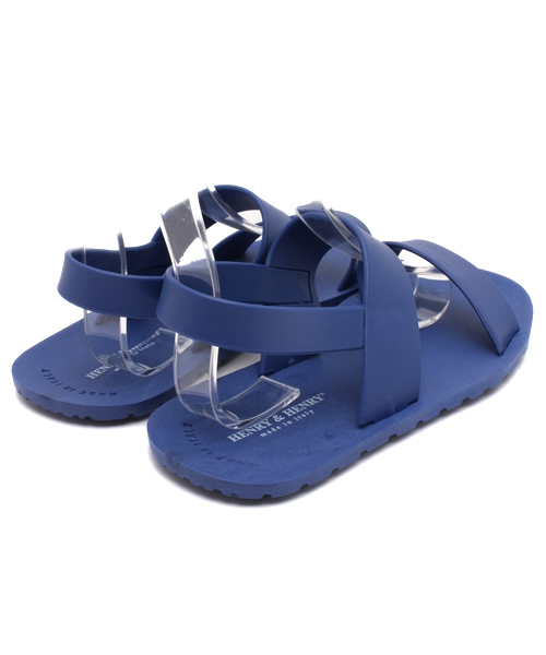 HENRY&HENRY（ヘンリーアンドヘンリー）の「HENRY&HENRY: ヒールストラップ サンダル（サンダル・メンズ・ホワイト/ブラック/ネイビー・39/41）」の10枚目の写真