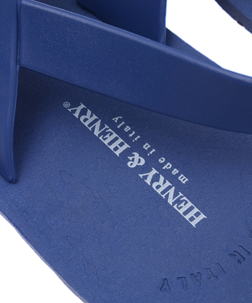 HENRY&HENRY（ヘンリーアンドヘンリー）の「HENRY&HENRY: ヒールストラップ サンダル（サンダル・メンズ・ホワイト/ブラック/ネイビー・39/41）」の5枚目の写真