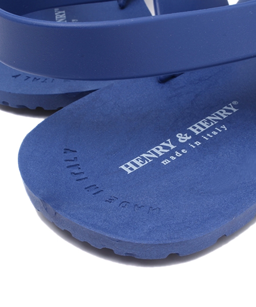HENRY&HENRY（ヘンリーアンドヘンリー）の「HENRY&HENRY: ヒールストラップ サンダル（サンダル・メンズ・ホワイト/ブラック/ネイビー・39/41）」の6枚目の写真