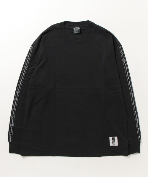 TENBOX(テンボックス)の「MANASTASH×TENBOX(マナスタッシュ×テンボックス) HEMP LS TEE ヘンプロンT(Tシャツ/カットソー・メンズ・ホワイト/ブラック・M/XL/L)」の2枚目の写真