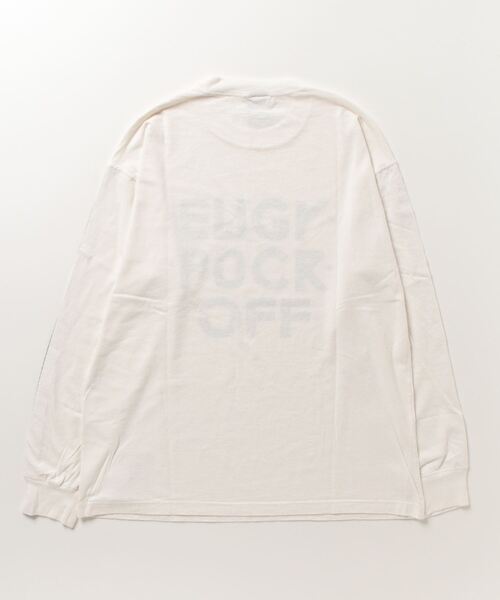 TENBOX(テンボックス)の「MANASTASH×TENBOX(マナスタッシュ×テンボックス) HEMP LS TEE ヘンプロンT(Tシャツ/カットソー・メンズ・ホワイト/ブラック・M/XL/L)」の3枚目の写真
