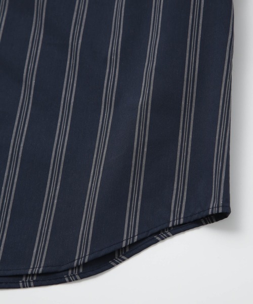 NANO universe（ナノユニバース）の「LB.03/「ICE FLOW LINEN」バリエーションシャツ 半袖（シャツ/ブラウス・メンズ・ホワイト/ネイビー/ブルー・S/M/L）」の19枚目の写真