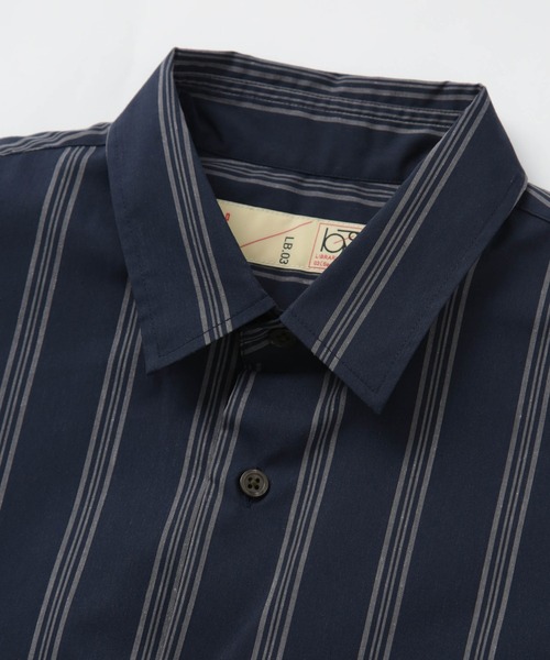 NANO universe（ナノユニバース）の「LB.03/「ICE FLOW LINEN」バリエーションシャツ 半袖（シャツ/ブラウス・メンズ・ホワイト/ネイビー/ブルー・S/M/L）」の20枚目の写真