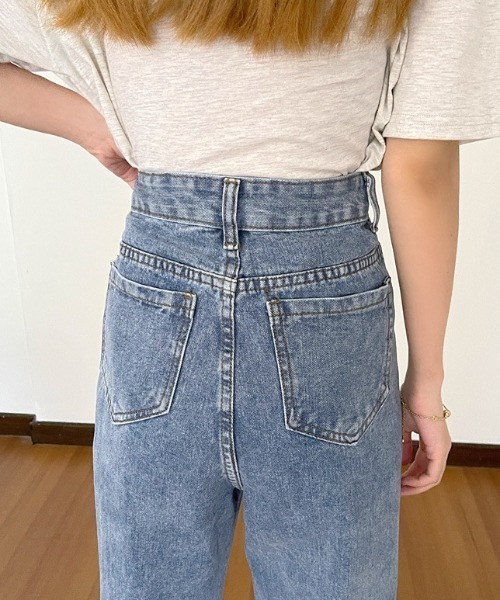 DIAVEL（ディアベル）の「【SALE開催】バタフライデニムSALE/刺繍デニムパンツ（デニムパンツ・レディース・ブルー/ダークグレー・M/L/S）」の9枚目の写真