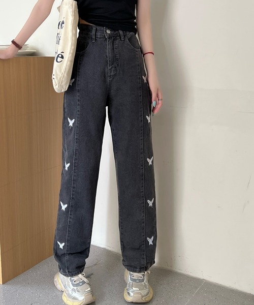 DIAVEL（ディアベル）の「【SALE開催】バタフライデニムSALE/刺繍デニムパンツ（デニムパンツ・レディース・ブルー/ダークグレー・M/L/S）」の18枚目の写真