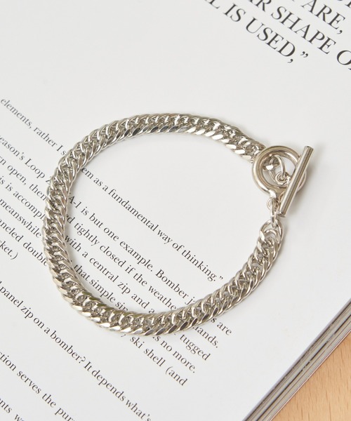 CIAOPANIC TYPY（チャオパニックティピー）の「ロジウムコーティング喜平アソートチェーンブレスレット（ブレスレット・メンズ・シルバー/シルバー系その他2/シルバー系その他・ONE SIZE）」の2枚目の写真