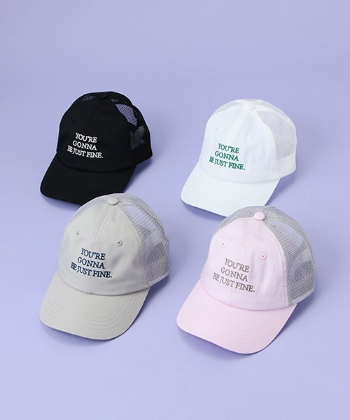 LOVETOXIC(ラブトキシック)の「3段ロゴメッシュCAP(キャップ・キッズ・ラベンダー/ブラック/オフホワイト/グレー・FREE)」の6枚目の写真