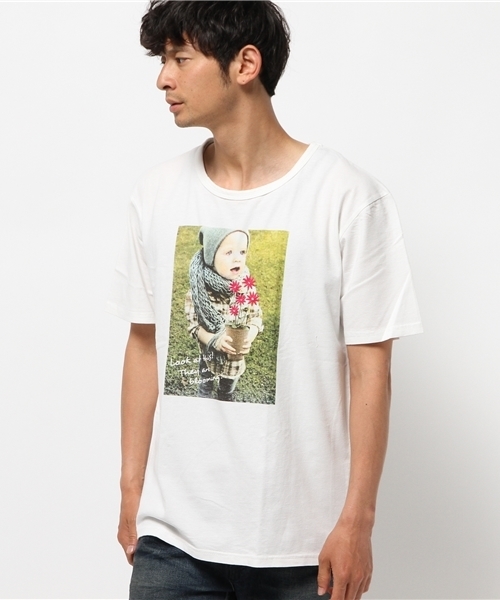 OUTLET(アウトレット)の「【Ciaopanic】カラーフォト刺繍Tee(Tシャツ/カットソー・メンズ・その他3/その他1/その他2・MEDIUM/LARGE)」の1枚目の写真