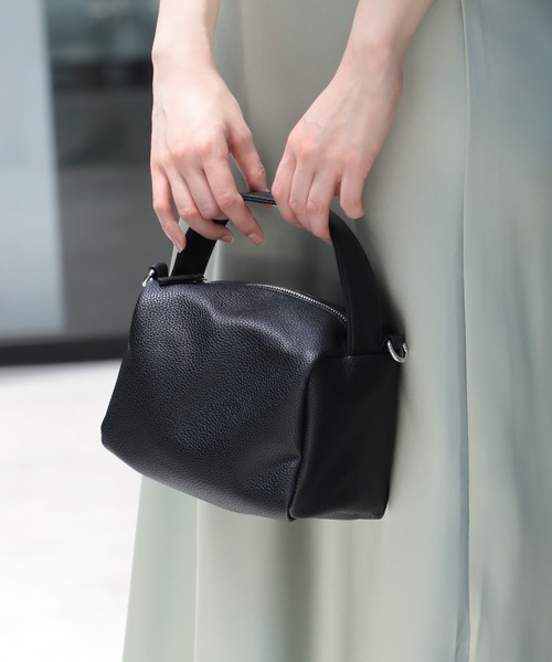 SETUP7（セットアップセブン）の「【SETUP7】エルシェ 2WAY紐付きショルダーバッグ YMX ※（ショルダーバッグ・レディース・イエロー/ブラック/グリーン/ブラウン・FREE）」の2枚目の写真