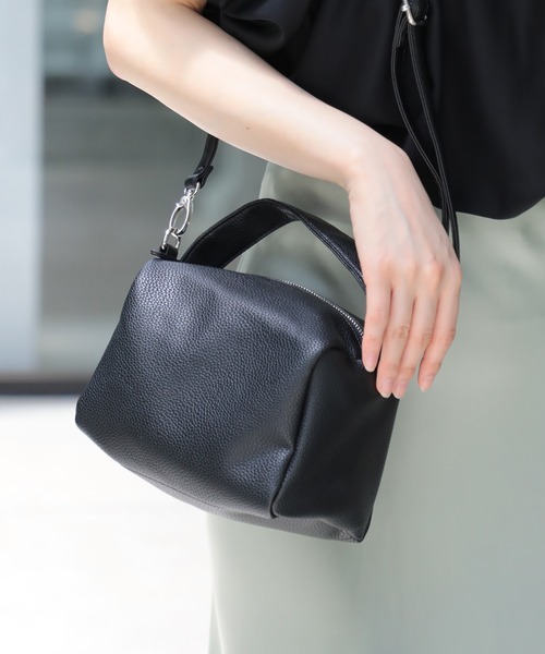 SETUP7（セットアップセブン）の「【SETUP7】エルシェ 2WAY紐付きショルダーバッグ YMX ※（ショルダーバッグ・レディース・イエロー/ブラック/グリーン/ブラウン・FREE）」の7枚目の写真