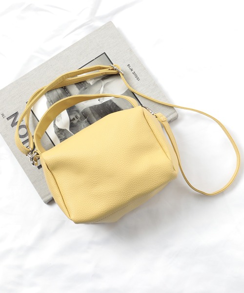 SETUP7（セットアップセブン）の「【SETUP7】エルシェ 2WAY紐付きショルダーバッグ YMX ※（ショルダーバッグ・レディース・イエロー/ブラック/グリーン/ブラウン・FREE）」の13枚目の写真