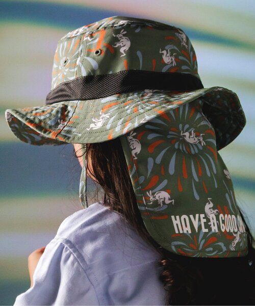 BREEZE（ブリーズ）の「DODコラボ アウトドアハット（コドモ）（ハット・キッズ・ネイビー/ブラック/カーキ・56/52/58/54）」の3枚目の写真