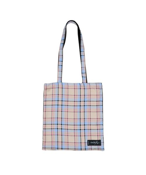 MILKBOY（ミルクボーイ）の「TEDDY CHECK トートバッグ（トートバッグ・レディース・B/A・FREE）」の3枚目の写真
