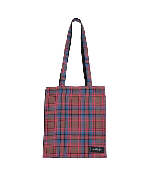 MILKBOY（ミルクボーイ）の「TEDDY CHECK トートバッグ（トートバッグ・レディース・B/A・FREE）」の5枚目の写真