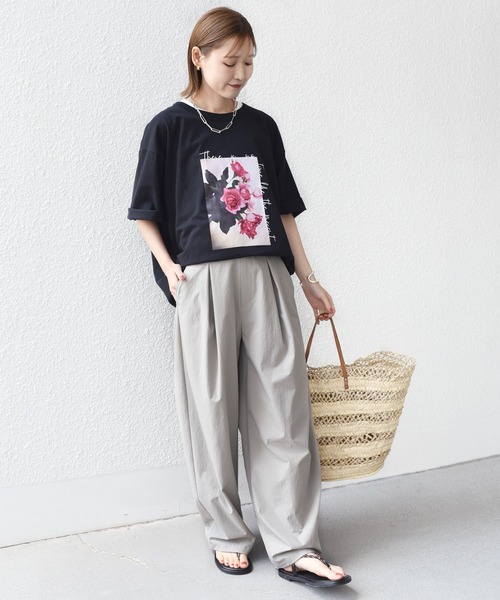 tシャツ 「ZOZO限定・多サイズ」旅するフォトT(WHITE)「Made by ZOZO」 レディース OFFSHORE tシャツ 「ZOZO限定」THE WEGDE TEE/ザウェッジティー