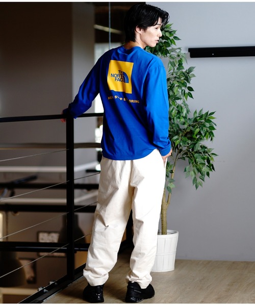 THE NORTH FACE/ザ・ノース・フェイス L/S BACK SQ LOGO TEE
