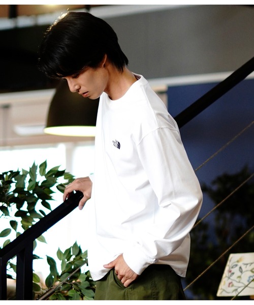 THE NORTH FACE ザ ノースフェイス バックプリントロングTシャツ THE NORTH FACE tシャツ FACE/ザ・ノース・フェイス L/S BACK SQ