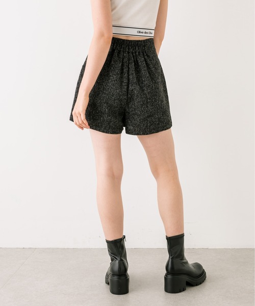 OLIVE des OLIVE（オリーブデオリーブ）の「前ボタンショートパンツ　1032020040（その他パンツ・レディース・ブラック/チャコールグレー/ブラック系その他・FREE）」の17枚目の写真