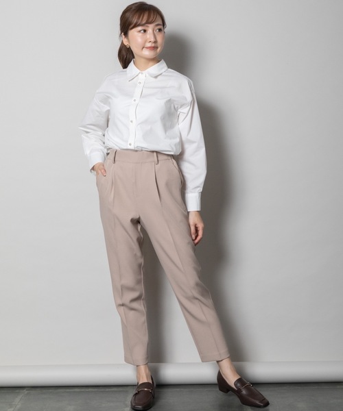 ELVENCE DEUX(エルベンスドゥ)の「ビラインテーパードPT(スラックス・レディース・ベージュ/オフホワイト/ブラック・X-SMALL/SMALL/MEDIUM/LARGE)」の16枚目の写真