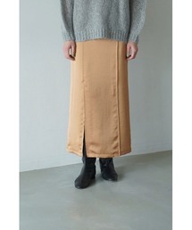 CLANE（クラネ）の「CLANE/クラネ/SATIN SLIT SKIRT（スカート・メンズ）」