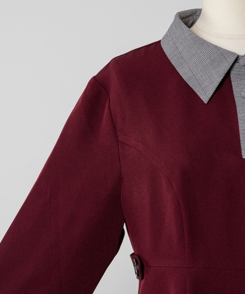 INTER FACTORY（インターファクトリー）の「nene - 配色シャツ