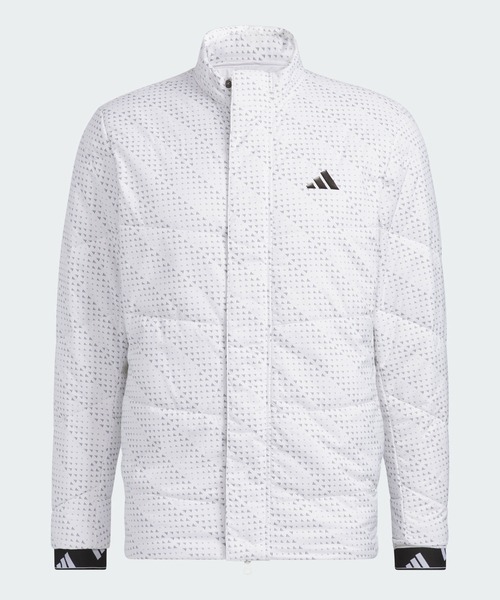 adidas golf BOSグラフィック保温中わたジャケット a4d adidas（アディダス）の「BOSグラフィック 保温 中わたジャケット