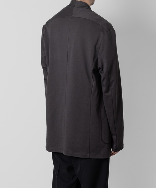 ATTACHMENT（アタッチメント）の「【 直営店・ZOZOTOWN限定 】コットンモクロディー　ストールカーディガン（カーディガン/ボレロ・メンズ・ダークグレー/ブラック/ネイビー・4/2/3/1）」の9枚目の写真