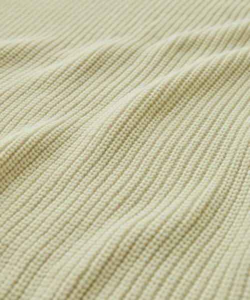 EMMA CLOTHES(エマクローズ)の「ルーズアゼニットポロシャツ EMMA CLOTHES(ニット/セーター・メンズ・パープル/ブラック/イエロー/モカ/オフホワイト/ブルー/レッド・L/M)」の22枚目の写真