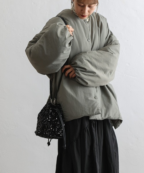 COLONY 2139（コロニートゥーワンスリーナイン）の「スパンコール巾着2wayバッグ（ショルダーバッグ・レディース・シルバー/ブラック/グリーン・FREE）」の20枚目の写真