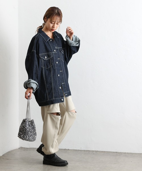 COLONY 2139（コロニートゥーワンスリーナイン）の「スパンコール巾着2wayバッグ（ショルダーバッグ・レディース・シルバー/ブラック/グリーン・FREE）」の14枚目の写真