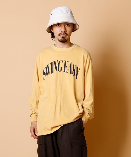 COMMON EDUCATION（コモンエデュケーション）の「COMMON EDUCATION -  L/S TEE“SWING EASY”（Tシャツ/カットソー・メンズ・グリーン系その他/マスタード/パープル系その他・X-LARGE/LARGE/MEDIUM）」の17枚目の写真