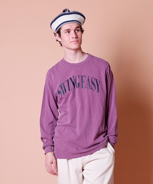 COMMON EDUCATION（コモンエデュケーション）の「COMMON EDUCATION -  L/S TEE“SWING EASY”（Tシャツ/カットソー・メンズ・グリーン系その他/マスタード/パープル系その他・X-LARGE/LARGE/MEDIUM）」の7枚目の写真