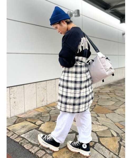 KANGOL(カンゴール)の「【KANGOL】KGメッセンジャーバッグ(メッセンジャーバッグ・メンズ・ブラック/ライトベージュ・ONE SIZE)」の21枚目の写真