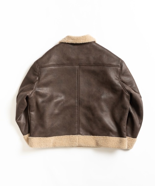 WETTEMPT（ウィテンプト）の「FAKE MOUTON B-3 JACKET /フェイク 