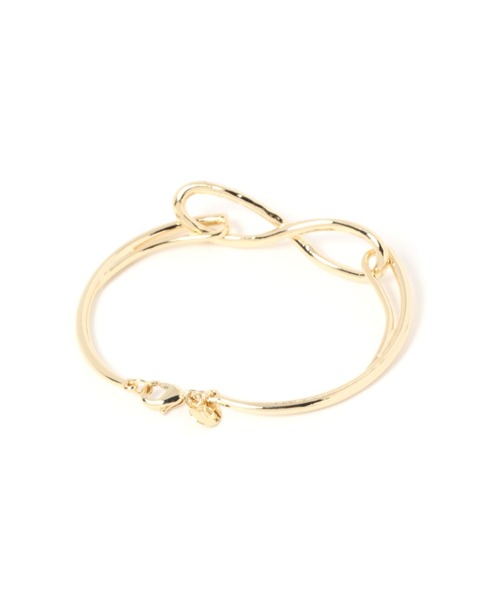 niko and...（ニコアンド）の「メタルツイストブレスレット（ブレスレット・レディース・グレー/イエロー・0）」の3枚目の写真