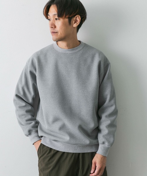 URBAN RESEARCH DOORS(アーバンリサーチドアーズ)の「ワッフルフリースクルーネックプルオーバー(Tシャツ/カットソー・メンズ・グレー/ホワイト/ブラック・MEDIUM/LARGE)」の17枚目の写真