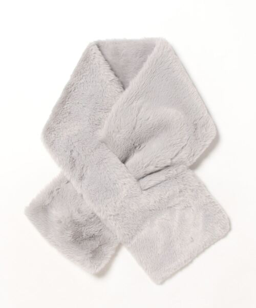 CRAFT STANDARD BOUTIQUE（クラフトスタンダードブティック）の「エコファーマフラー（マフラー・レディース・グレー/ブラウン/ベージュ・FREE）」の6枚目の写真