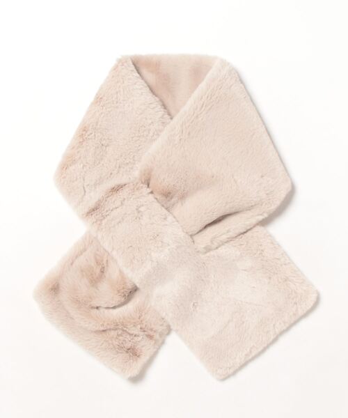 CRAFT STANDARD BOUTIQUE（クラフトスタンダードブティック）の「エコファーマフラー（マフラー・レディース・グレー/ブラウン/ベージュ・FREE）」の20枚目の写真