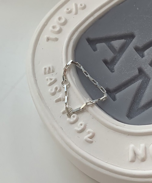 ABBEY MARKET(アビーマーケット)の「シルバー925 シンプルチェーンリング 地金 ニッケルフリー(リング・レディース・シルバー系その他/シルバー/シルバー系その他2・9号/11号/14号/16号)」の11枚目の写真