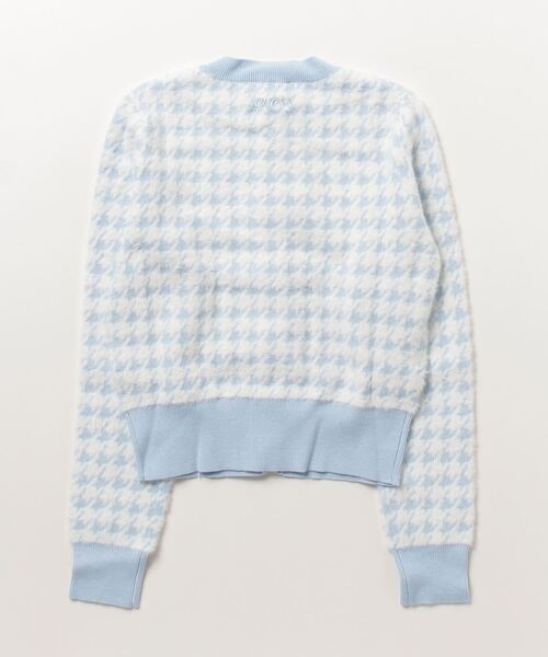 Guess（ゲス）の「Violet Wool-Blend Cardigan Sweater カーディガン セーター レディース（カーディガン/ボレロ・レディース・ライトブルー/ブラック系その他・X-SMALL/MEDIUM/LARGE/SMALL）」の8枚目の写真