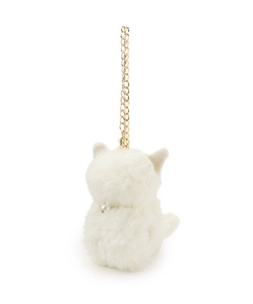 ITS'DEMO（イッツデモ）の「うさねこグローブホルダー（その他・レディース・アイボリー/ホワイト/ブラウン系/ベージュ/グレー・00）」の3枚目の写真