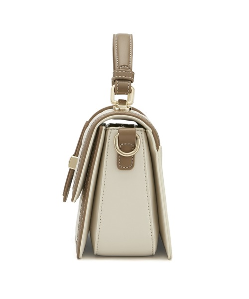 SAISON DE PAPILLON(セゾンドパピヨン)の「ハンドルフラップバッグ / 2WAYショルダーバッグ(ショルダーバッグ・レディース・ブラック/オフホワイト・フリー)」の5枚目の写真