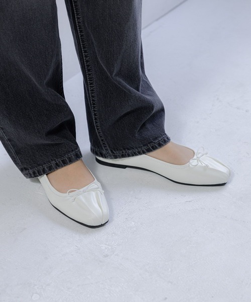 【国内発関税無】SIMONE ROCHA プリーツバレエシューズ Simone Rocha