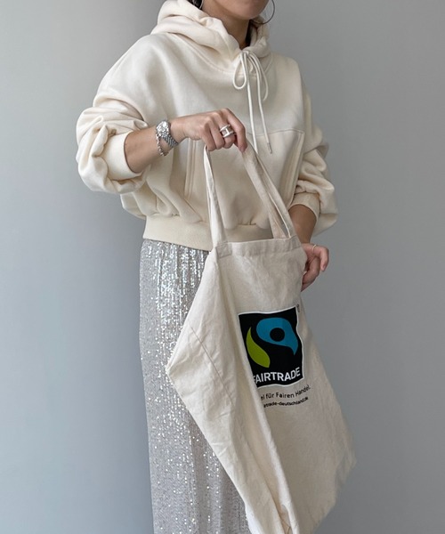 wee9s（ウィークス）の「egg short hoodie / エッグショートフーディー（パーカー・レディース・アイボリー/グレー/ブラック・FREE）」の20枚目の写真