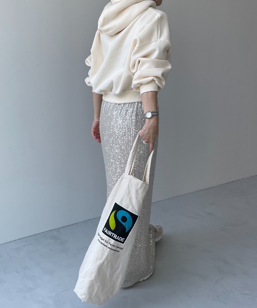 wee9s（ウィークス）の「egg short hoodie / エッグショートフーディー（パーカー・レディース・アイボリー/グレー/ブラック・FREE）」の17枚目の写真